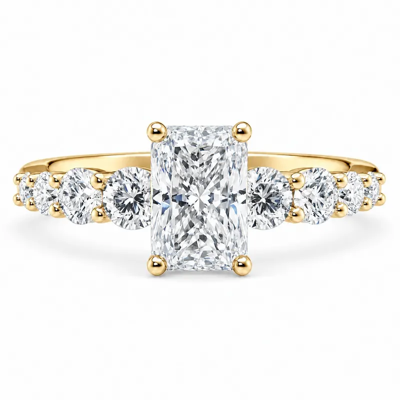 Carlton Diamond Ring (Radiant)