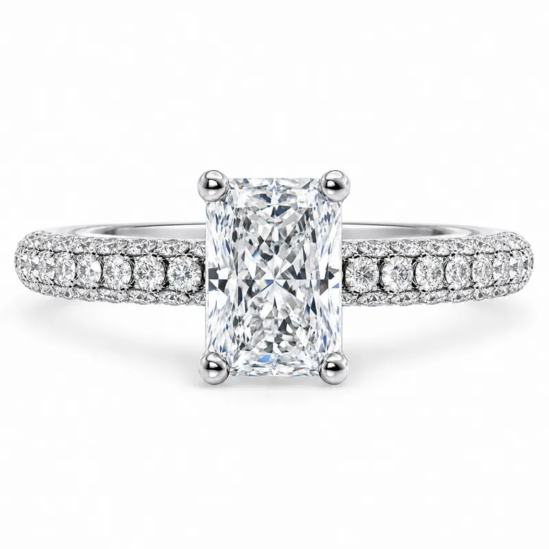 Randolph Diamond Ring (Radiant)