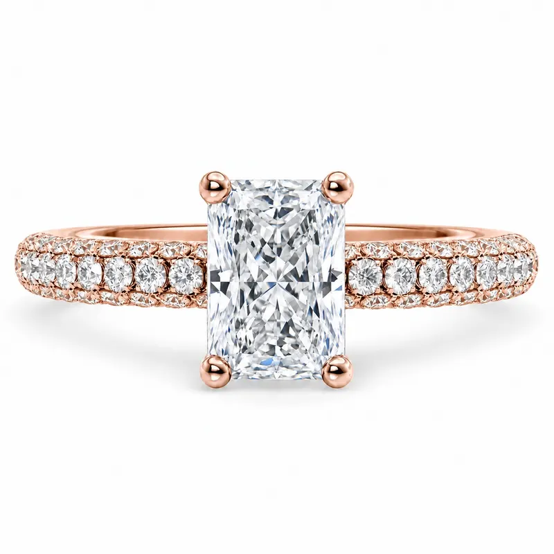 Randolph Diamond Ring (Radiant)