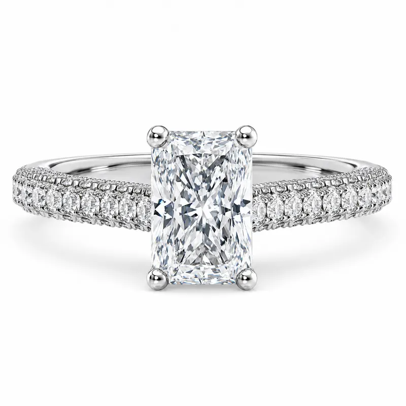 Threadneedle Diamond Ring (Radiant)