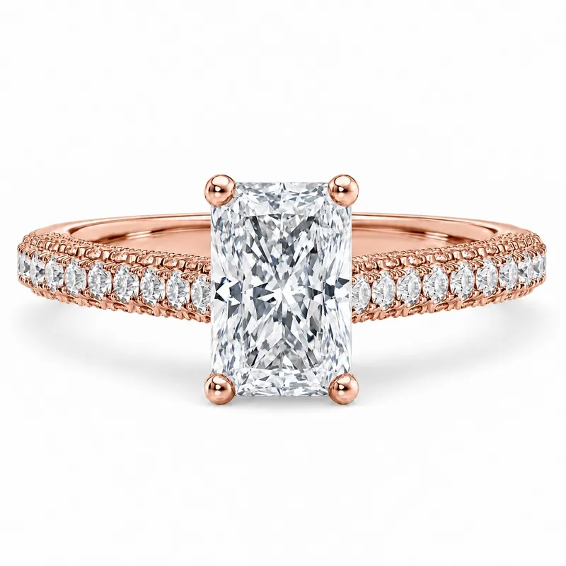 Threadneedle Diamond Ring (Radiant)