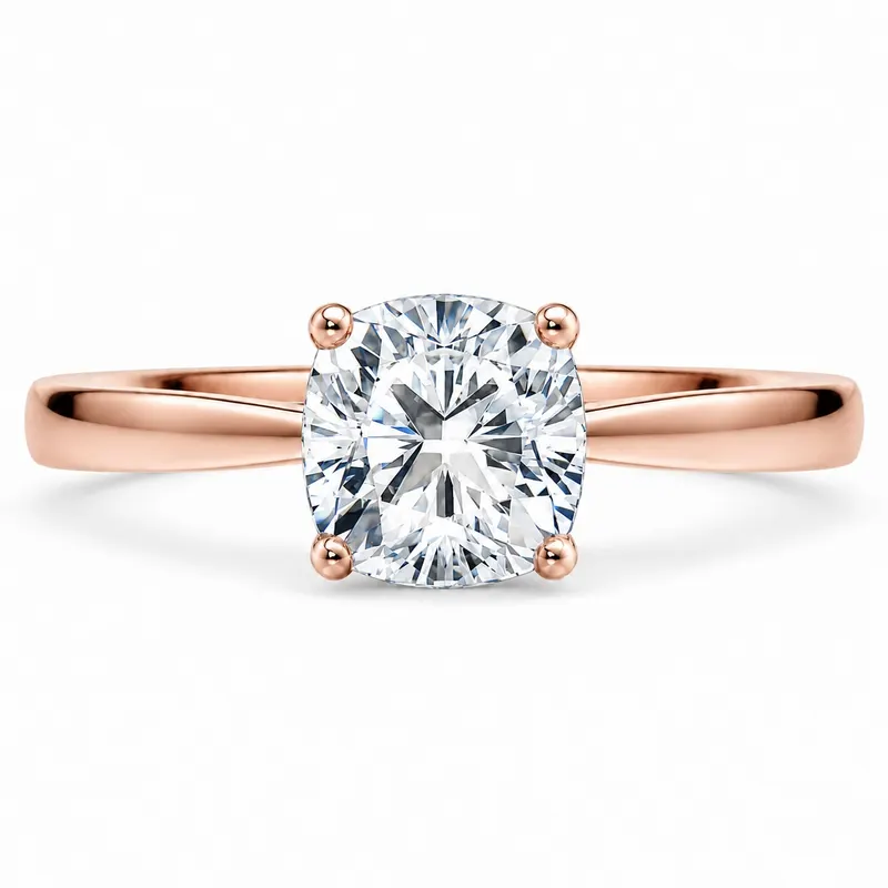 Broadgate Diamond Ring (Cushion)