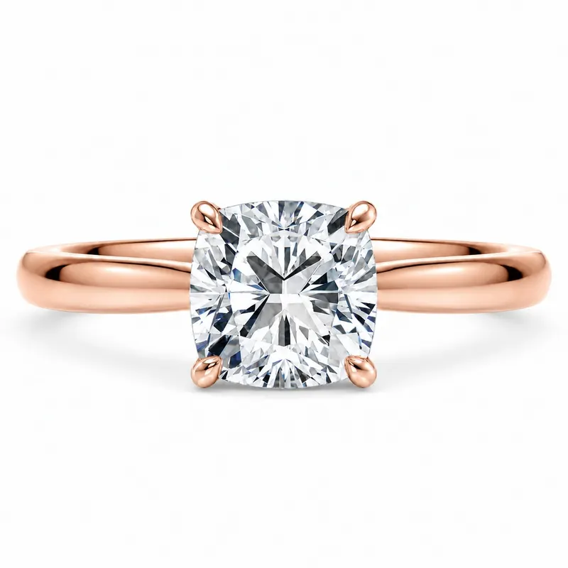 Conduit Diamond Ring (Cushion)