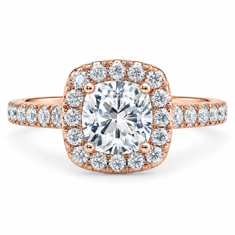 Highbury Diamond Ring (Cushion)