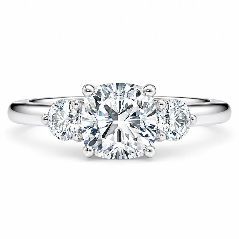Putney Diamond Ring (Cushion)