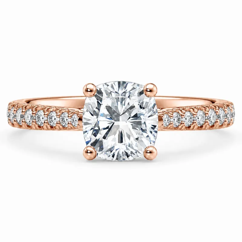 Harcourt Diamond Ring (Cushion)