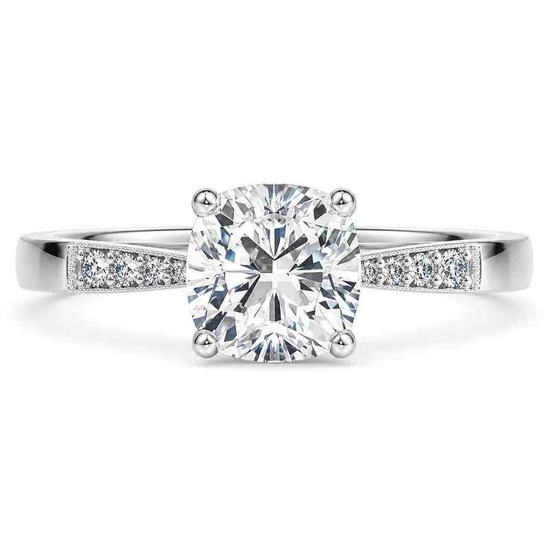 Portobello Diamond Ring (Cushion)