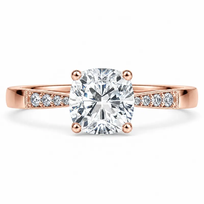 Portobello Diamond Ring (Cushion)