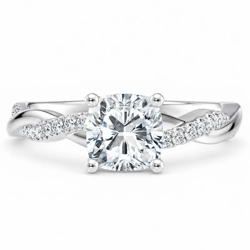 Pembridge Diamond Ring (Cushion)