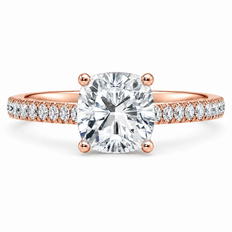 Brompton Diamond Ring (Cushion)