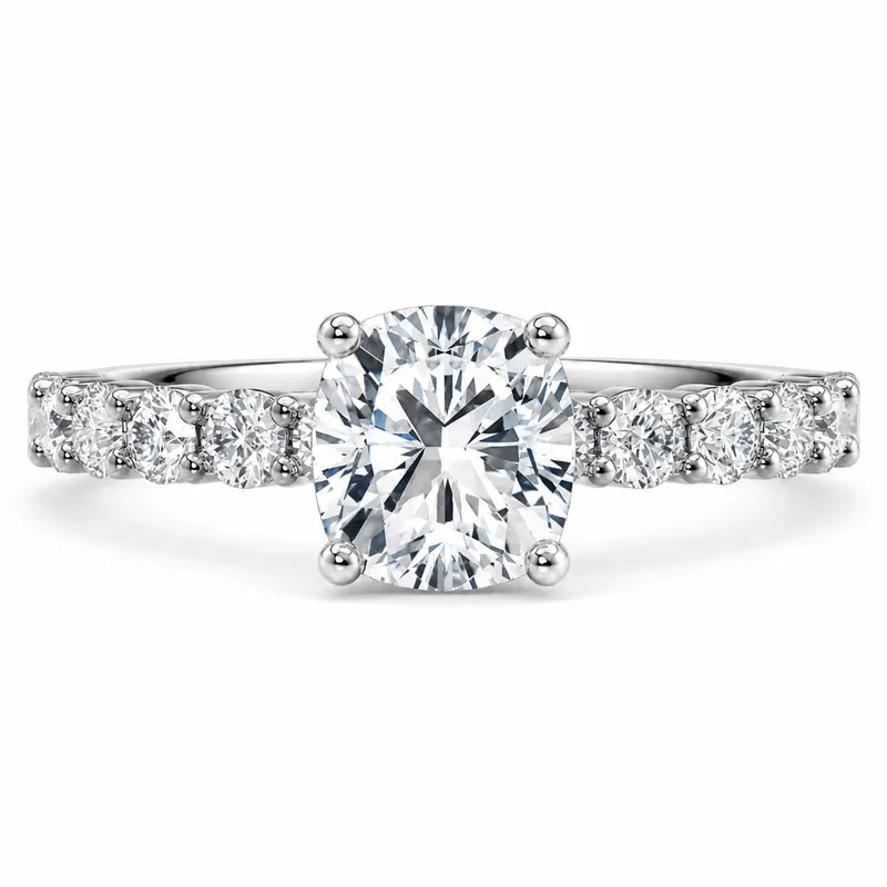 Draycott Diamond Ring (Cushion)