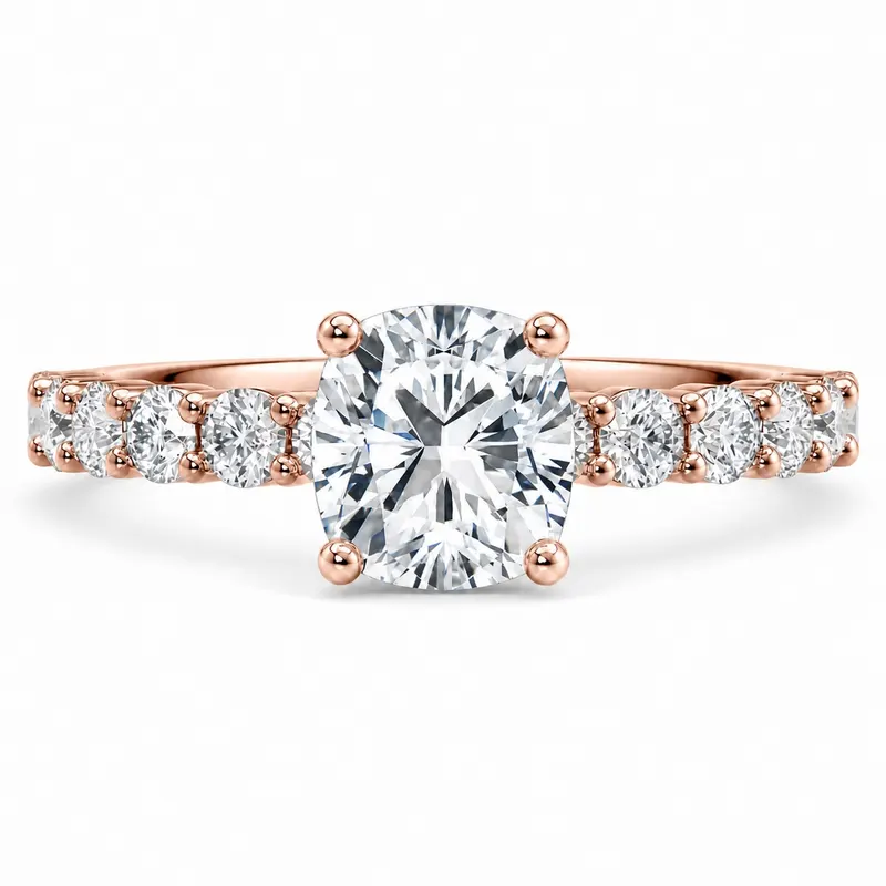 Draycott Diamond Ring (Cushion)