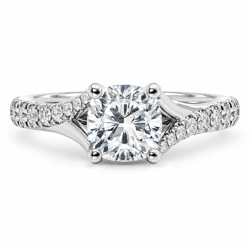 Chesham Diamond Ring (Cushion)