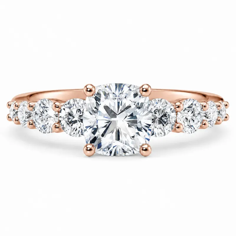 Carlton Diamond Ring (Cushion)