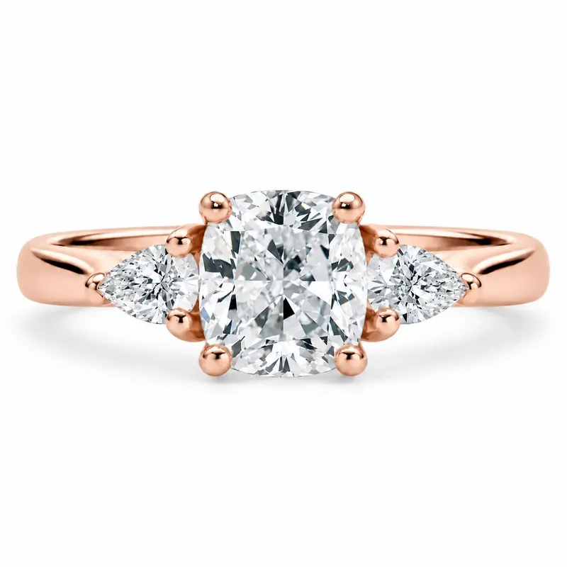 Stratton Diamond Ring (Cushion)