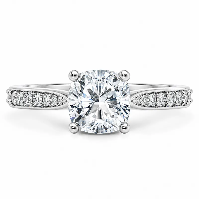 Hertford Diamond Ring (Cushion)