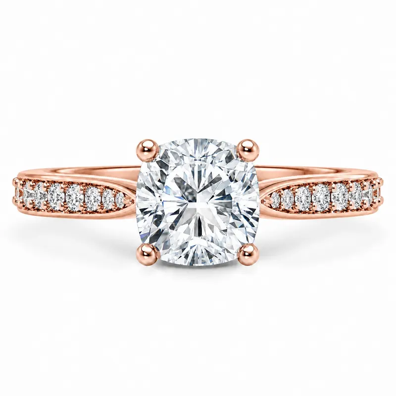 Hertford Diamond Ring (Cushion)