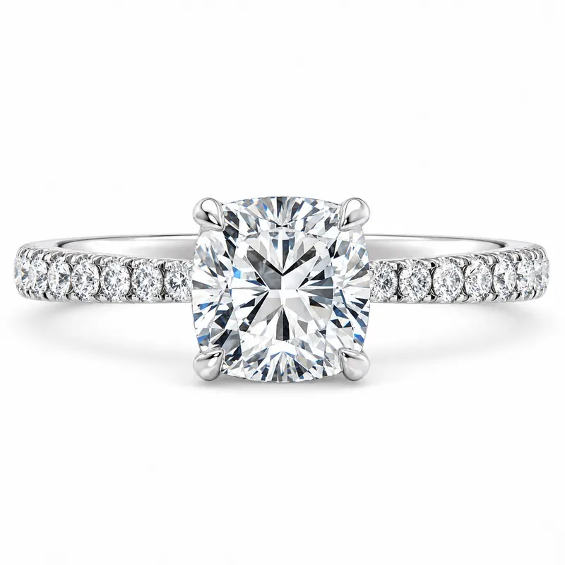 Connaught Diamond Ring (Cushion)