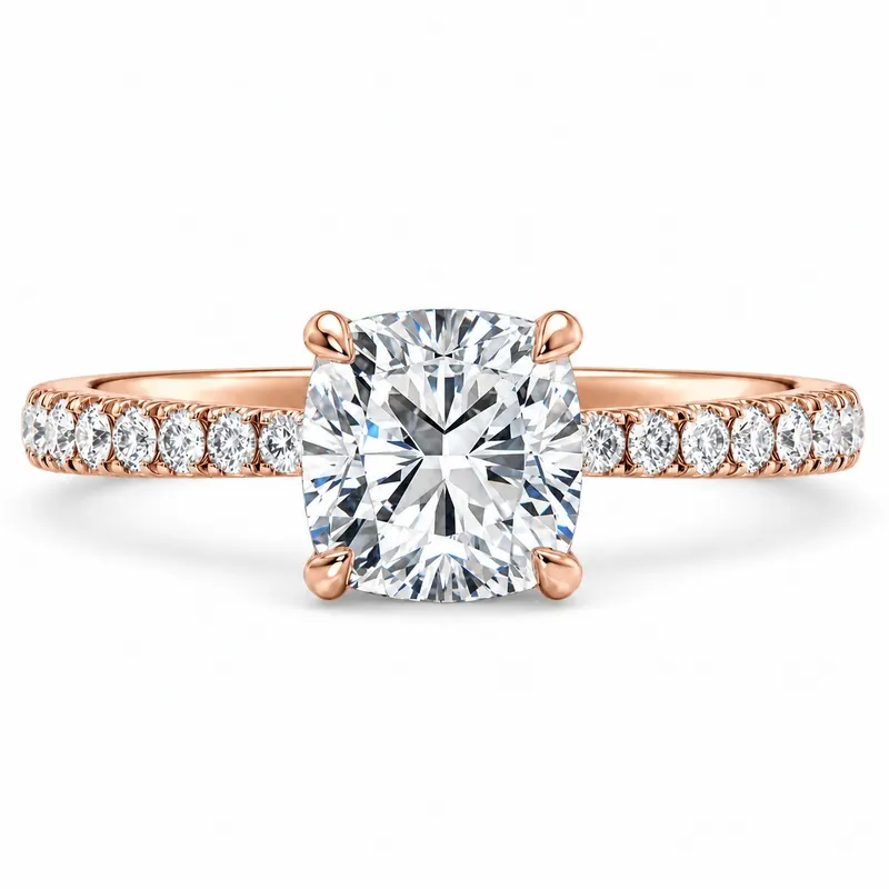 Connaught Diamond Ring (Cushion)