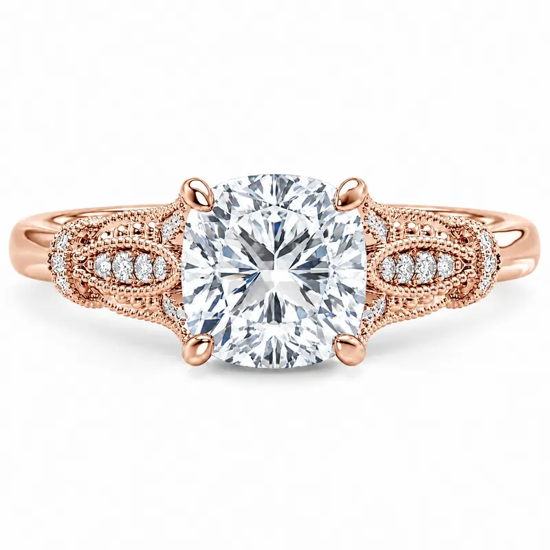 Leinster Diamond Ring (Cushion)