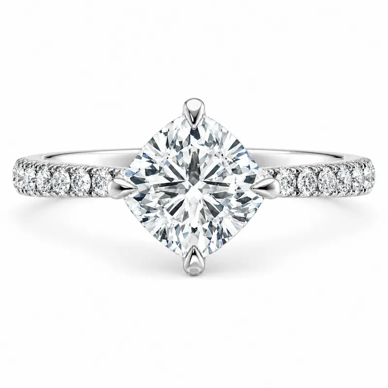 Ledbury Diamond Ring (Cushion)