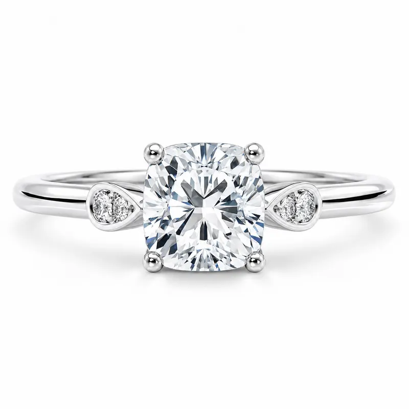 Clarendon Diamond Ring (Cushion)