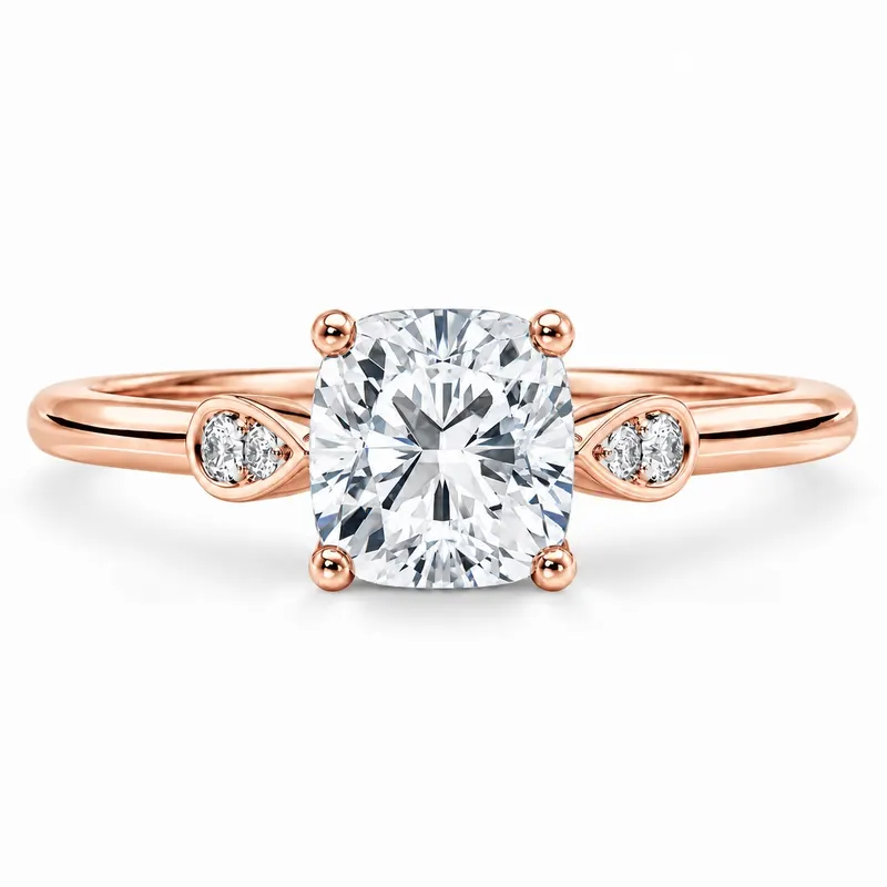 Clarendon Diamond Ring (Cushion)
