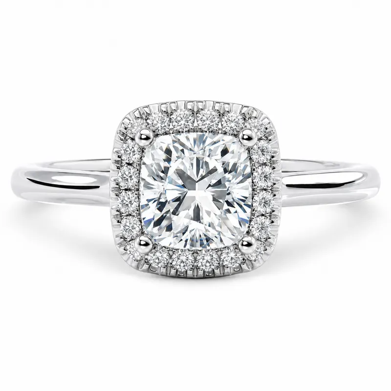 Maida Diamond Ring (Cushion)
