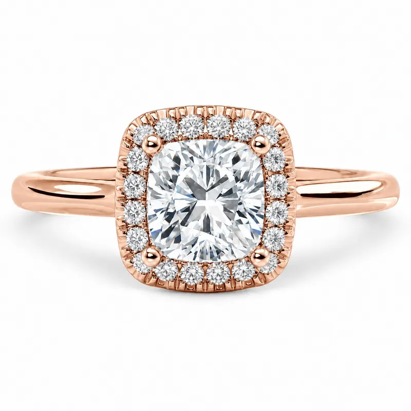 Maida Diamond Ring (Cushion)
