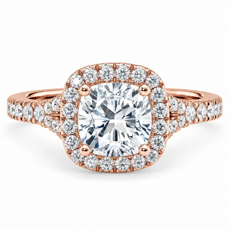 Hamilton Diamond Ring (Cushion)