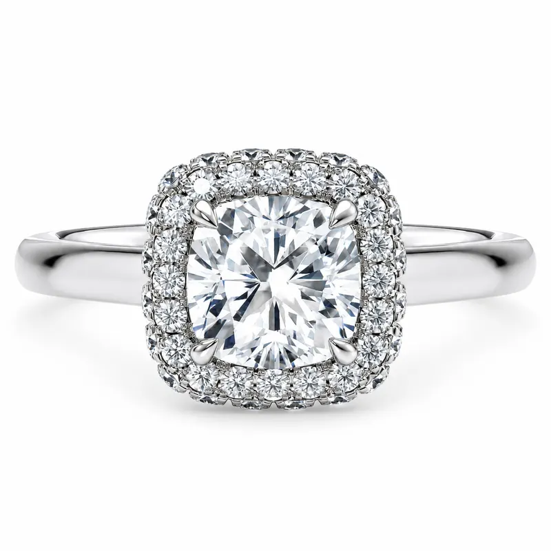Titchfield Diamond Ring (Cushion)
