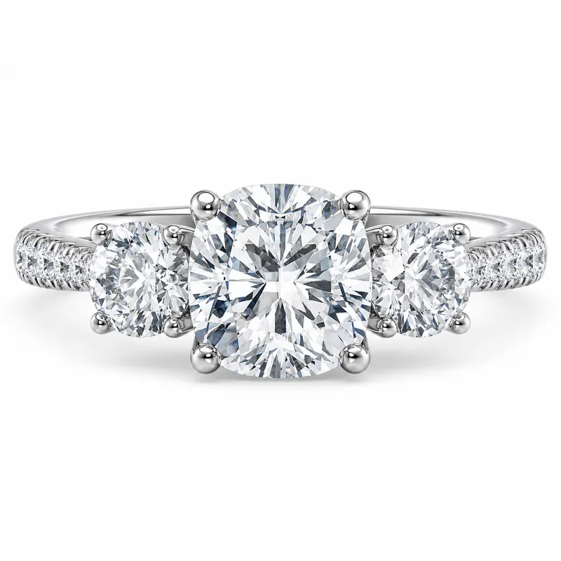 Delancey Diamond Ring (Cushion)