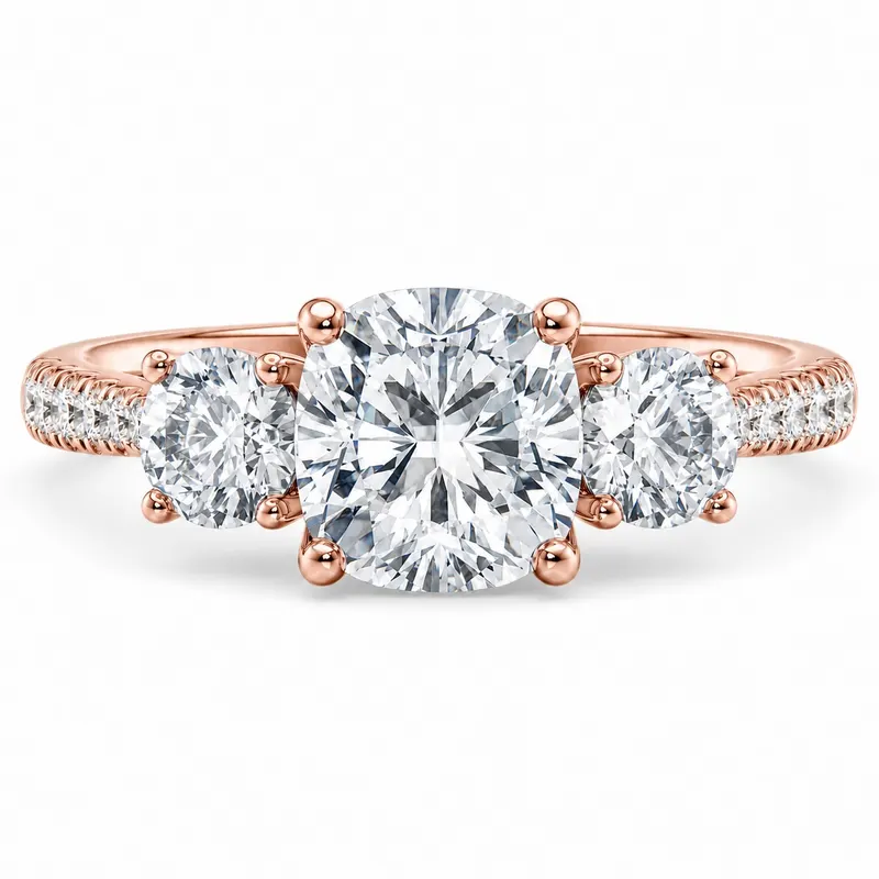 Delancey Diamond Ring (Cushion)