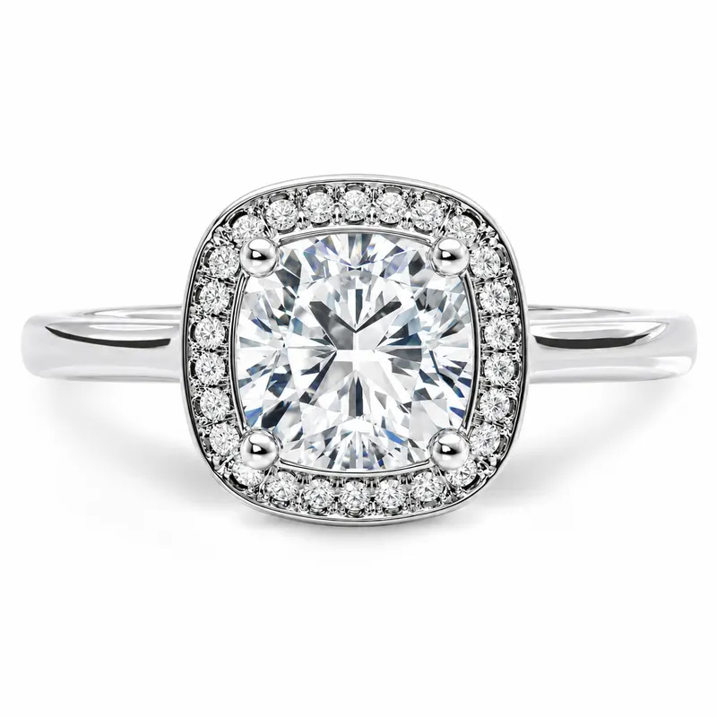 Ludgate Diamond Ring (Cushion)
