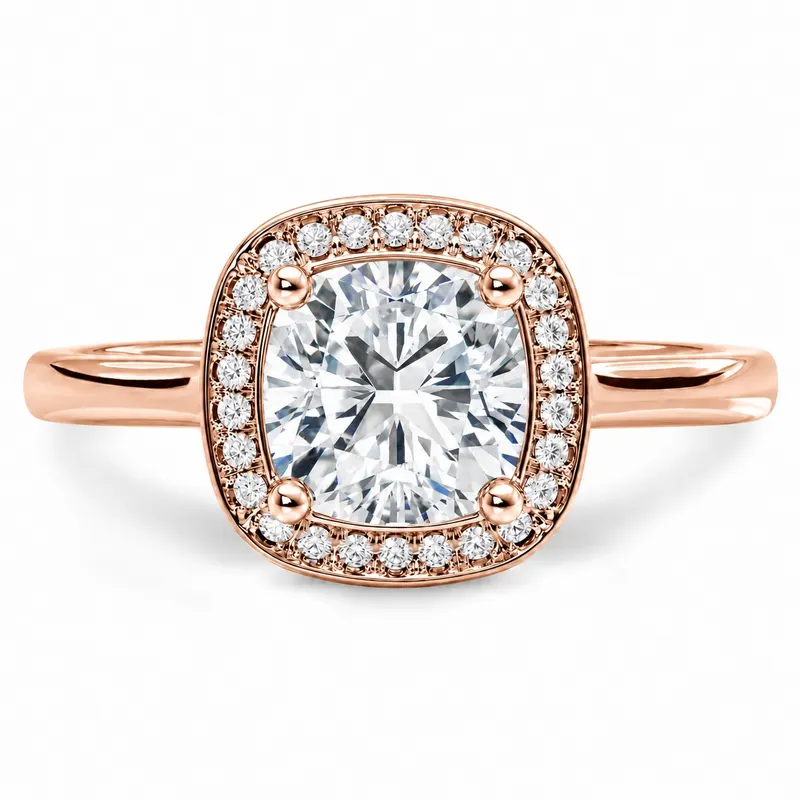 Ludgate Diamond Ring (Cushion)