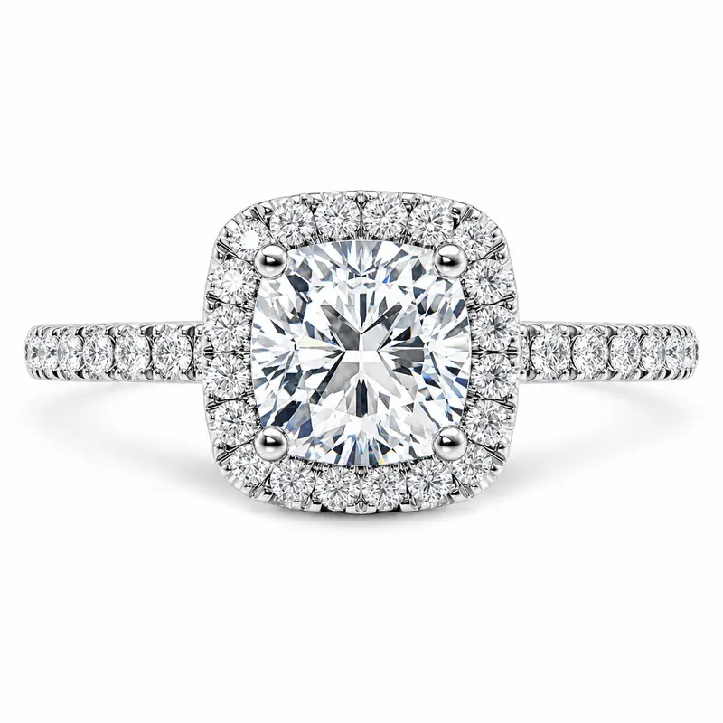 Hatton Diamond Ring (Cushion)