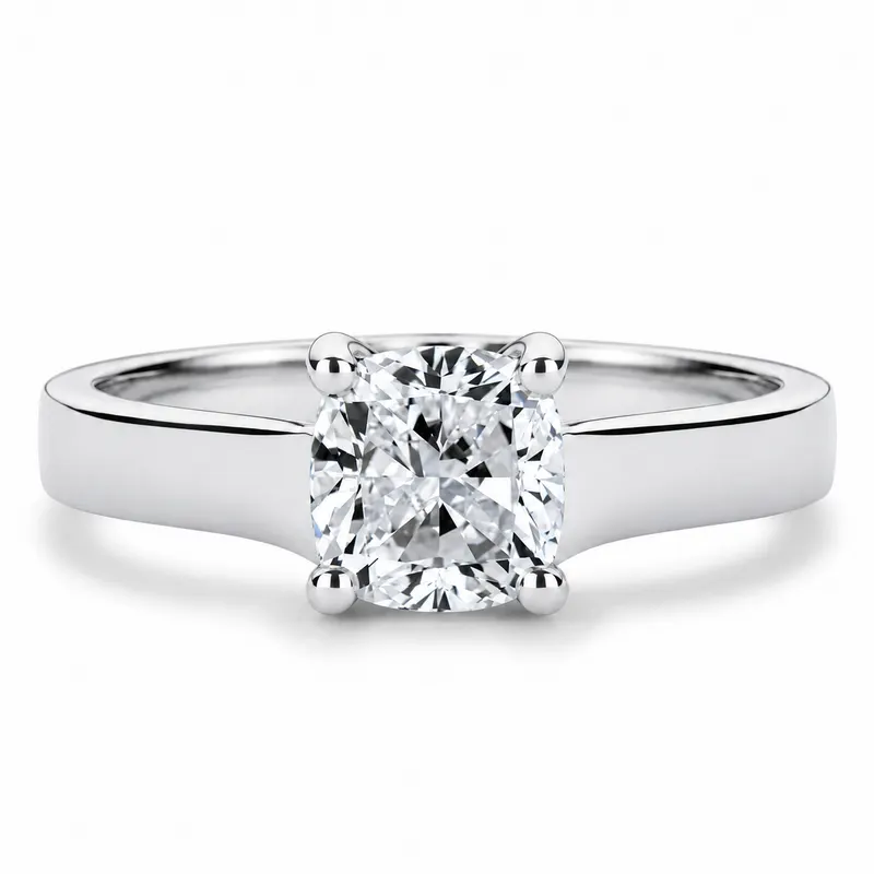 Aldgate Diamond Ring (Cushion)