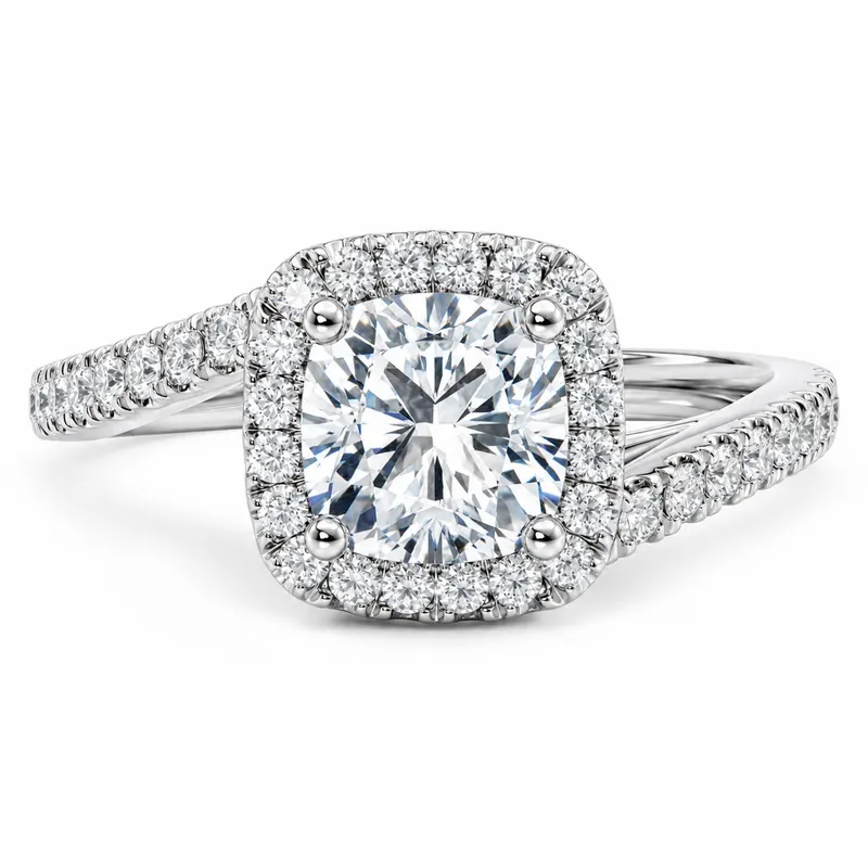 Cornhill Diamond Ring (Cushion)