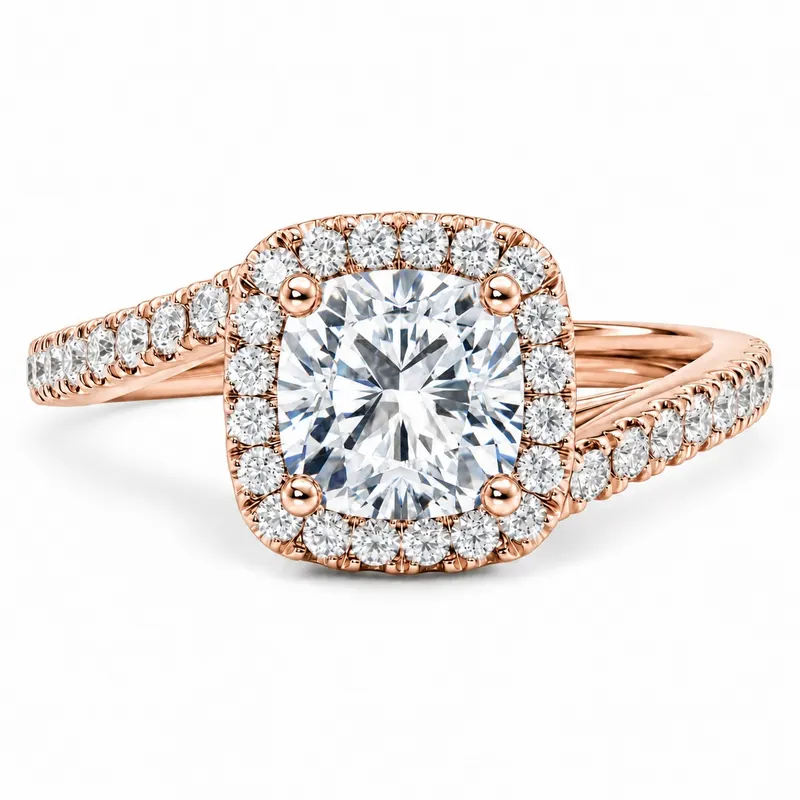 Cornhill Diamond Ring (Cushion)
