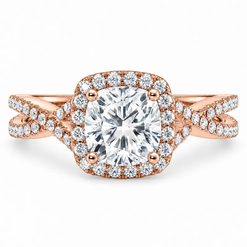 Bishopsgate Diamond Ring (Cushion)