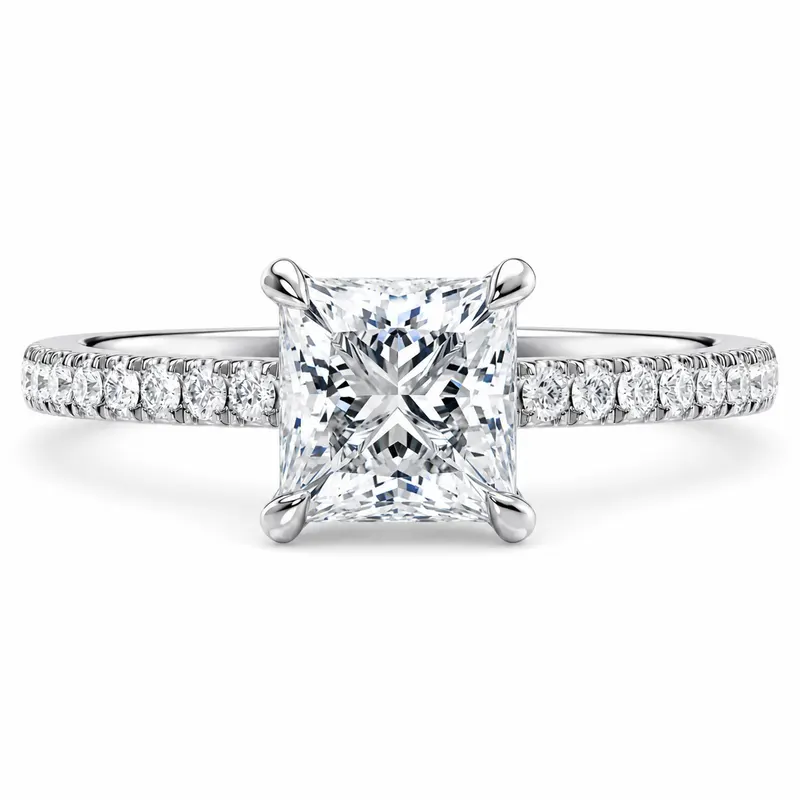 Audley Diamond Ring (Princess)
