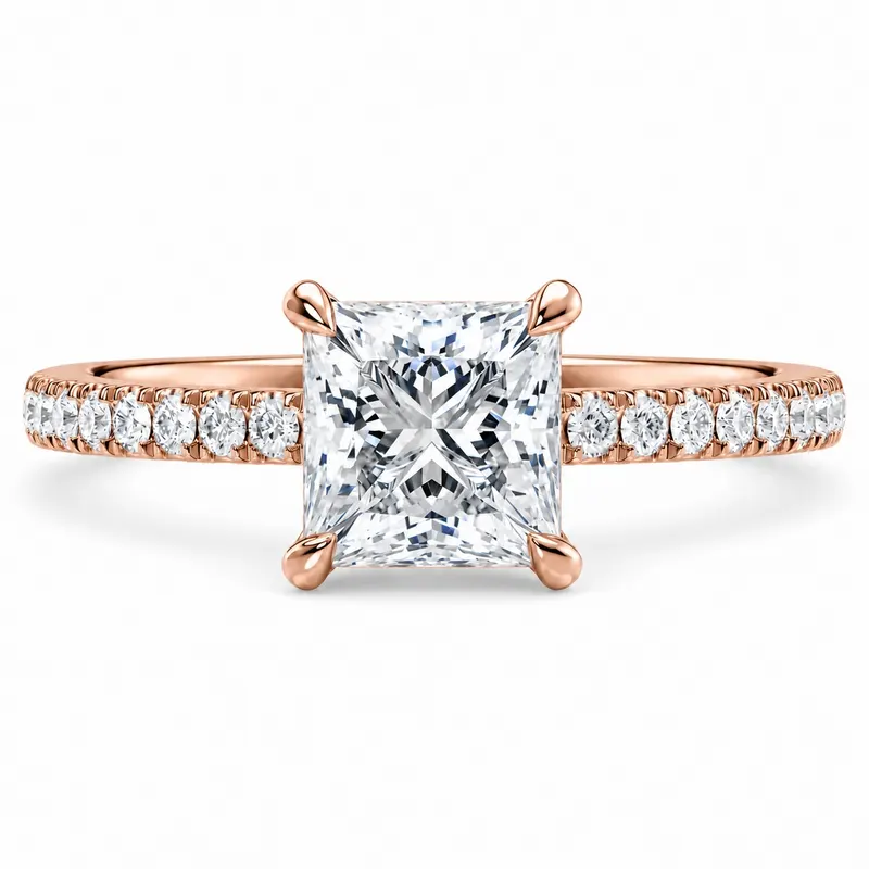 Audley Diamond Ring (Princess)
