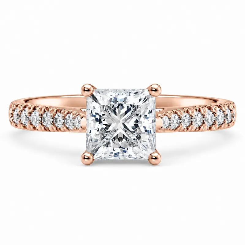 Harcourt Diamond Ring (Princess)