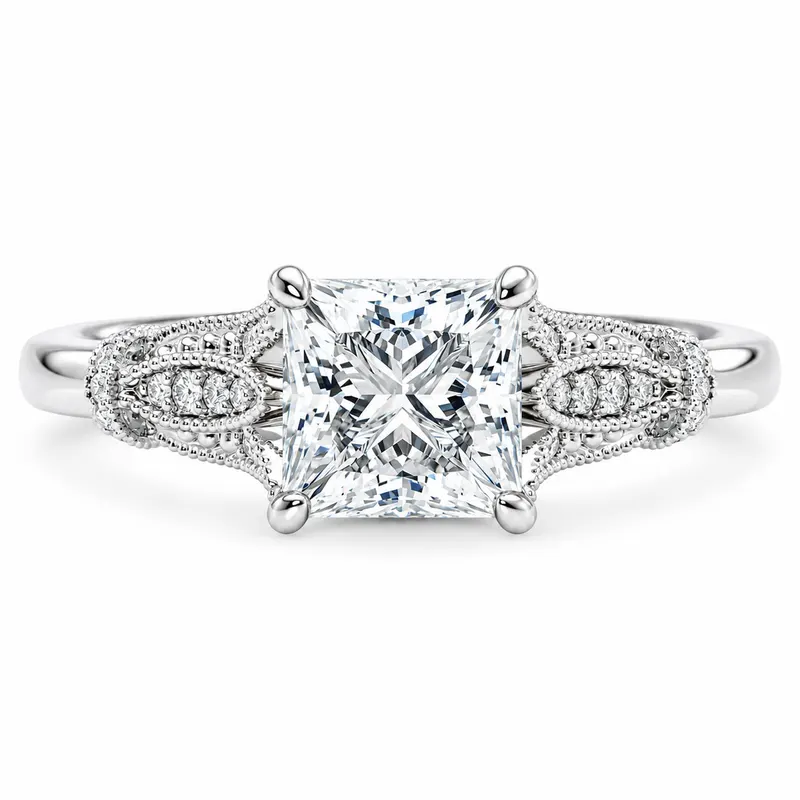Leinster Diamond Ring (Princess)