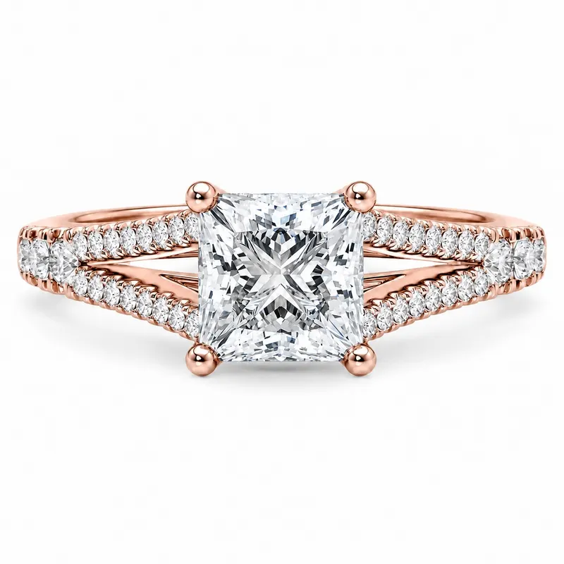 Langham Diamond Ring (Princess)
