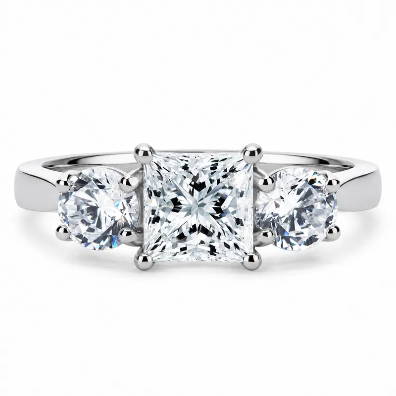 Lombard Diamond Ring (Princess)