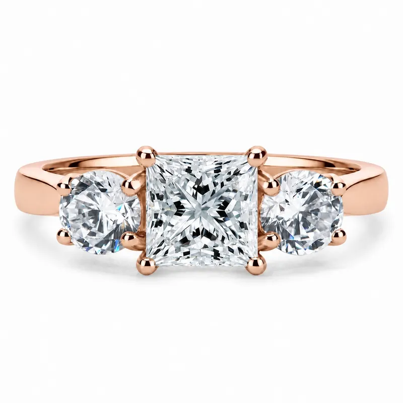 Lombard Diamond Ring (Princess)