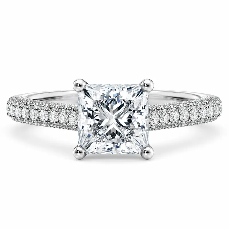 Threadneedle Diamond Ring (Princess)