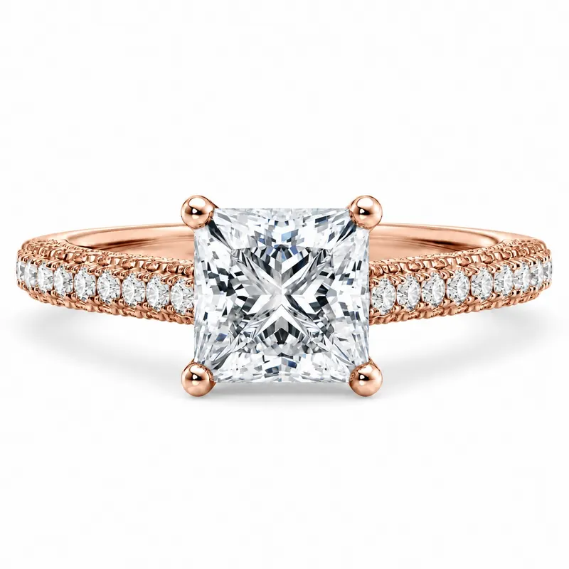 Threadneedle Diamond Ring (Princess)