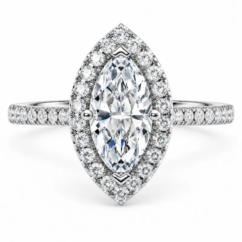 Chancery Diamond Ring (Marquise)